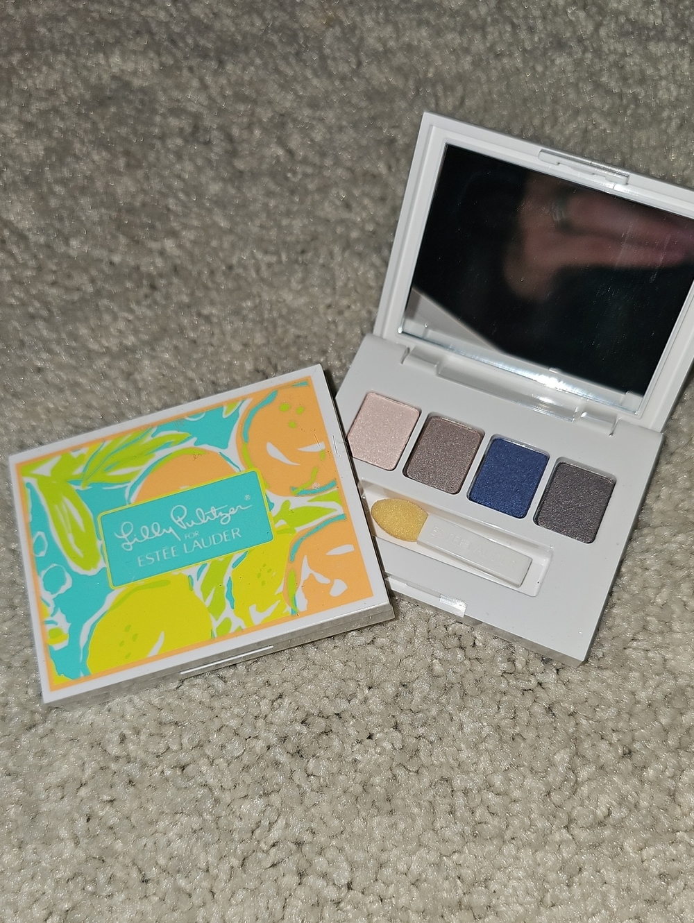 Estée Lauder x Lilly Palette - Shimmer Neutrals & Navy (Blue)